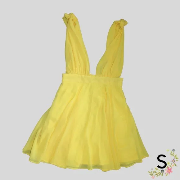 yellow short flowy dress Yellow Short Tulle Party Dress, A-Line Off the Shoulder Homecoming Dre